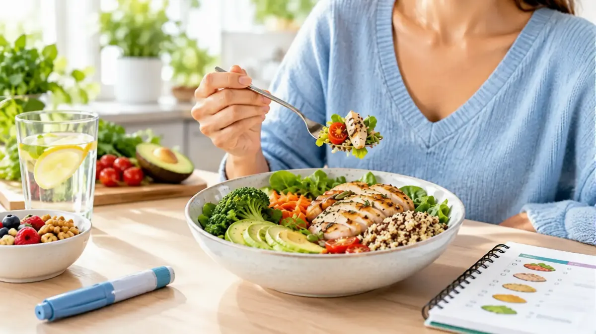 Ozempic et alimentation : comment adapter son assiette si vous prenez un médicament GLP-1